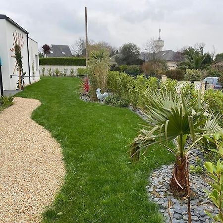 Logement Entier Tout Confort Dans Maison Neuve Locquirec Exterior photo
