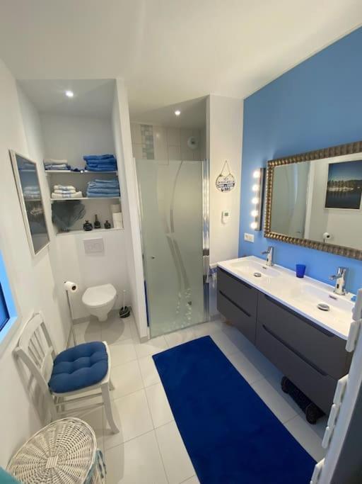 Logement Entier Tout Confort Dans Maison Neuve Locquirec Exterior photo