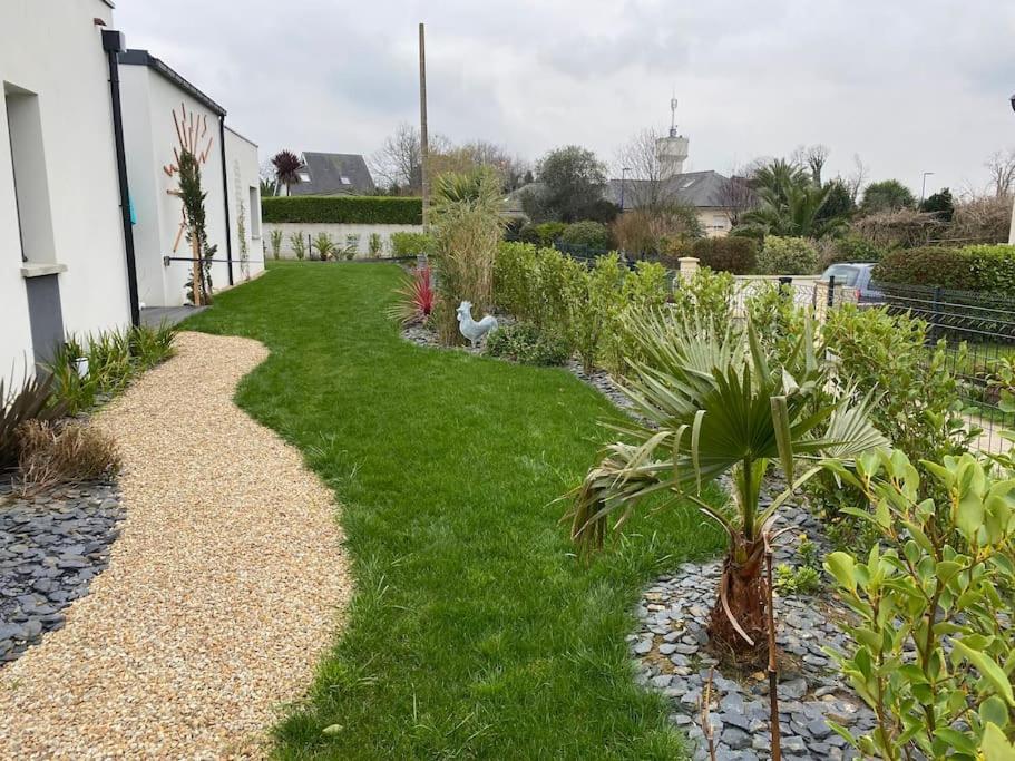 Logement Entier Tout Confort Dans Maison Neuve Locquirec Exterior photo